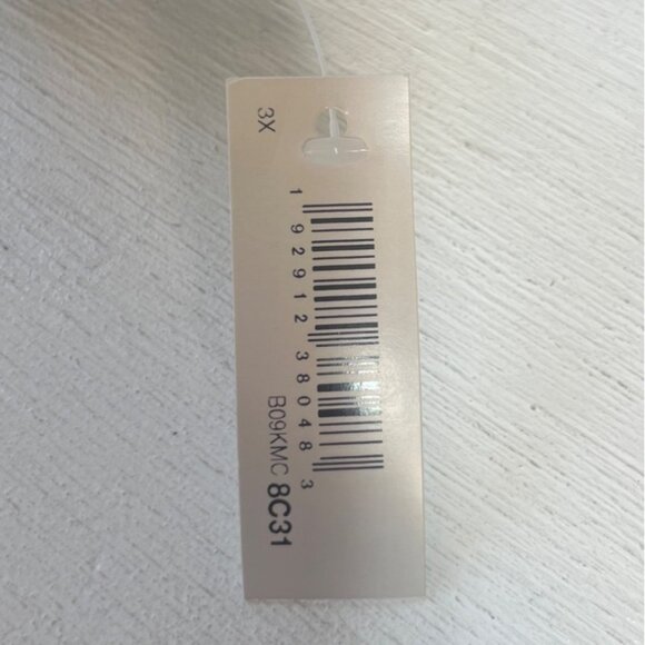 Essentials Sleep Shirt Womens 3X Blue New ButtonUp - Picture 6 of 7